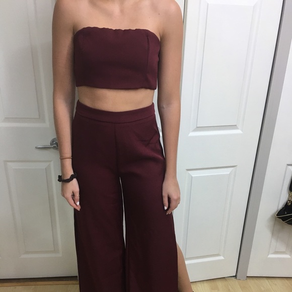 Burgundy classy set - Picture 6 of 6